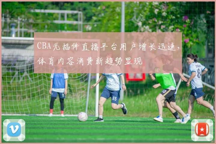 CBA无插件直播平台用户增长迅速,体育内容消费新趋势显现