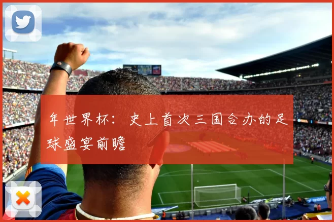 年世界杯:史上首次三国合办的足球盛宴前瞻