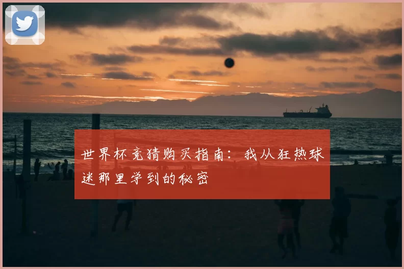 世界杯竞猜购买指南:我从狂热球迷那里学到的秘密